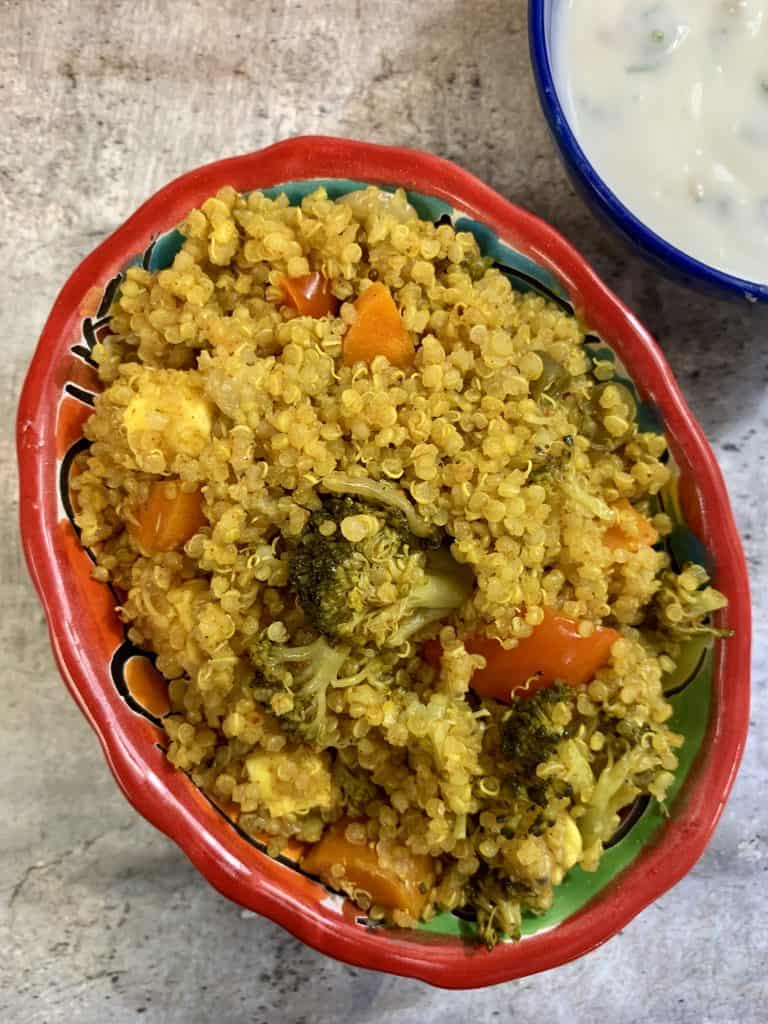 Healthy Quinoa Recipes - Indian Veggie Delight