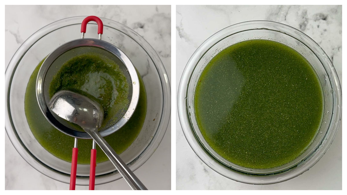 step to filter the pani collage.