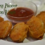 Cheesy Paneer Onion Rings