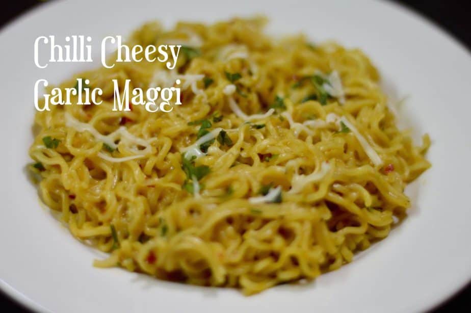 Chilli Cheese Garlic Maggi is a classic twist to your regular Maggi with few more ingredients easily available in your refrigerator.