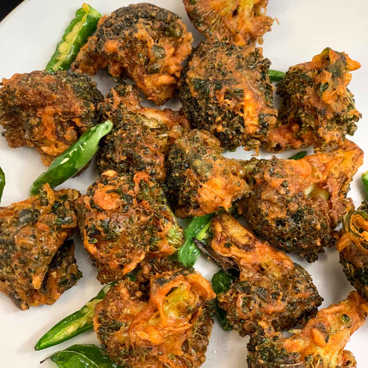 Broccoli 65 Recipe (Indian Broccoli Fritters) Indian Veggie Delight