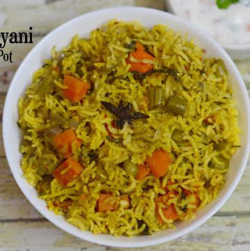 Instant Pot Veg Biryani|South Indian Biryani Recipe