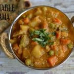 Vegetable Kurma Instant Pot|Mix Veg Korma