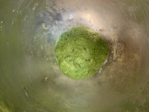 step to prepare spinach paratha dough