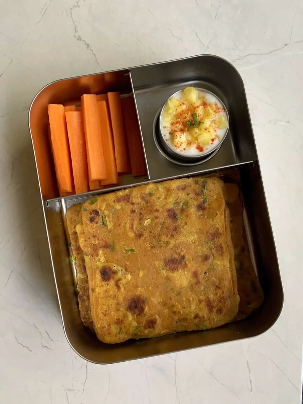 lunchboxidea7 dal paratha
