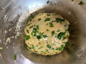 drumstick leaves paratha dough