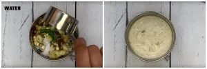 step to make coconut paste in blender collage