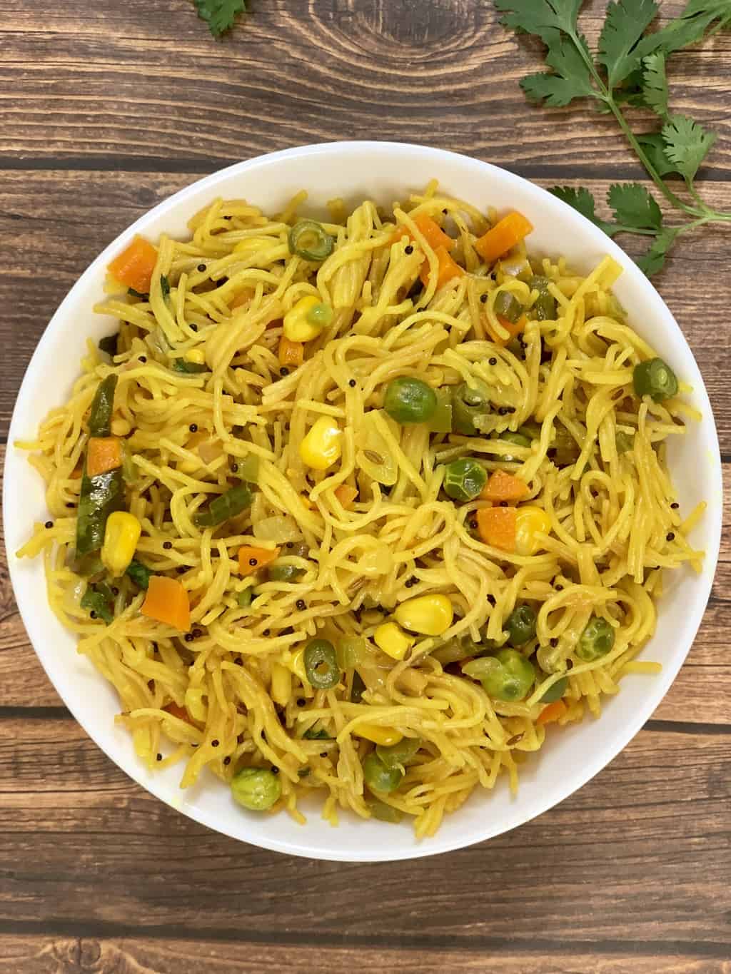 Instant Pot Vermicelli Upma (Semiya Upma) - Indian Veggie Delight