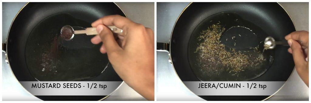 step to prepare tempering collage
