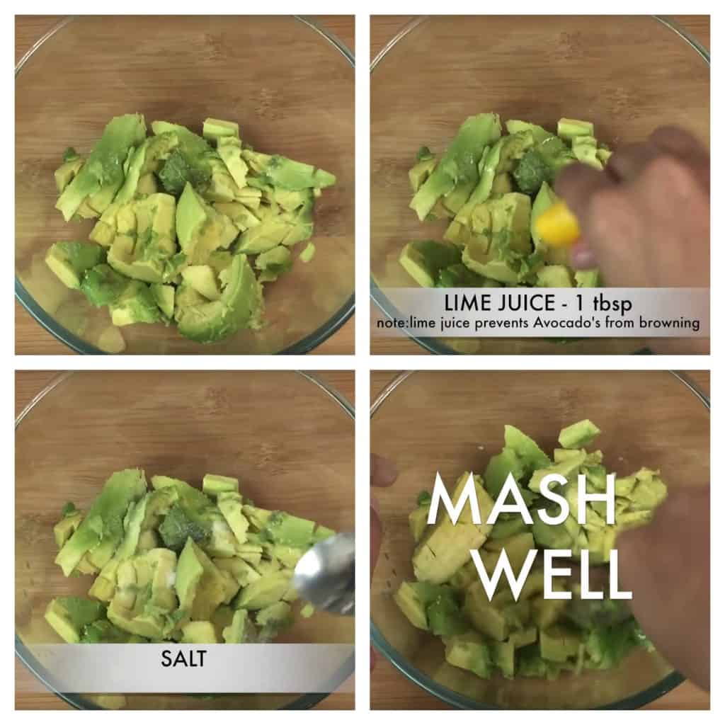 prepare avocado salsa