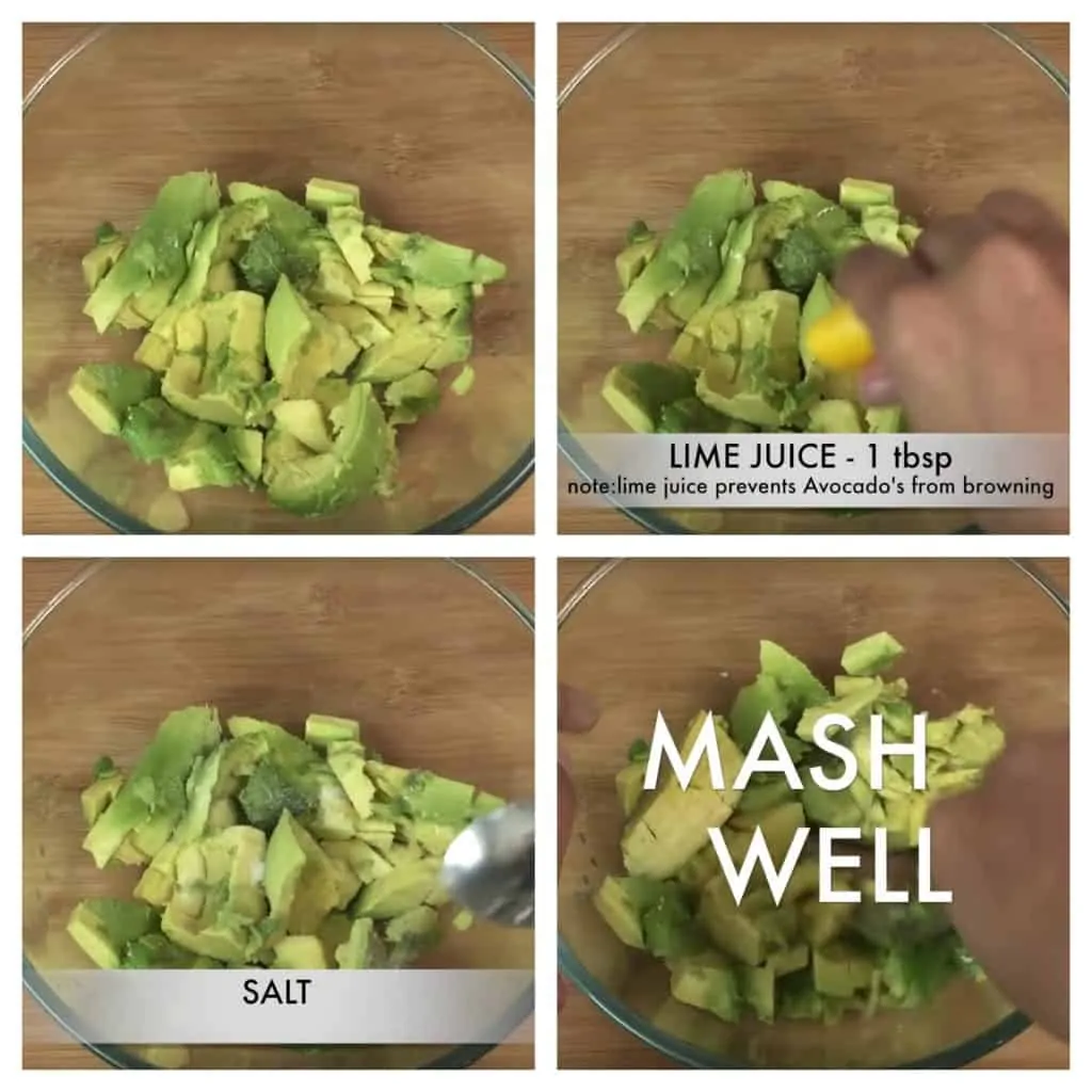 prepare avocado salsa