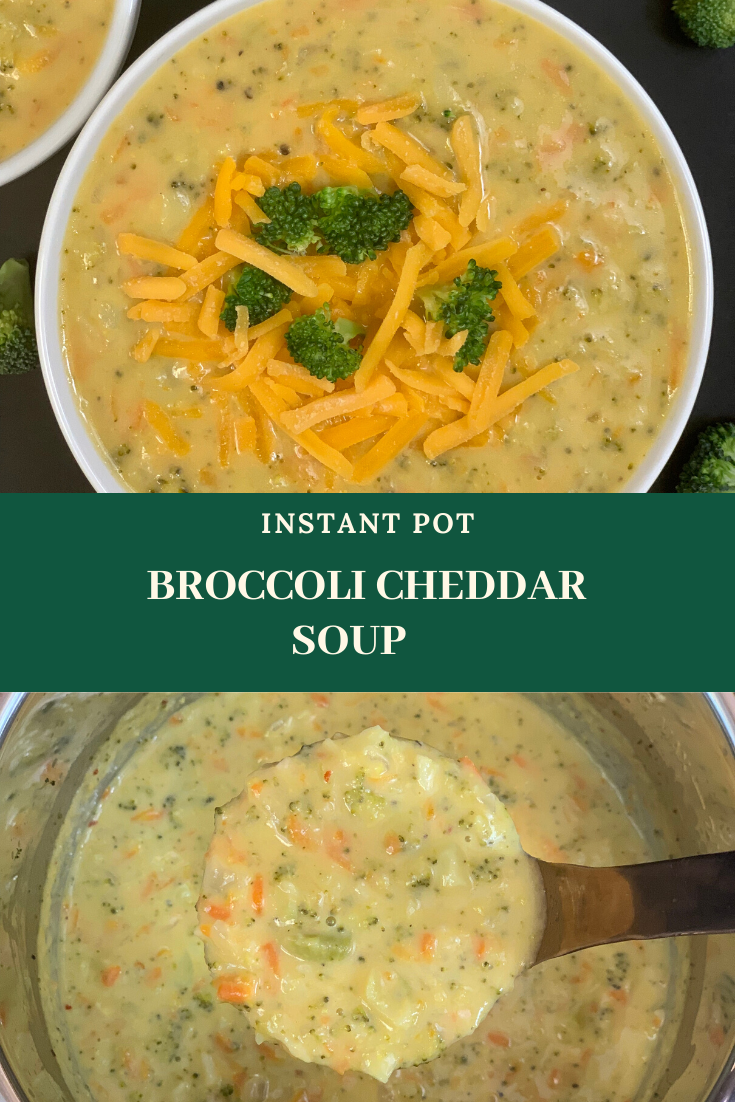 Instant Pot Broccoli Cheese Soup is a healthy ,thick ,creamy and so delicious soup prepared with minimal ingredients under 25 minutes in the Pressure Cooker