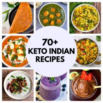 70 keto indian recipes collage