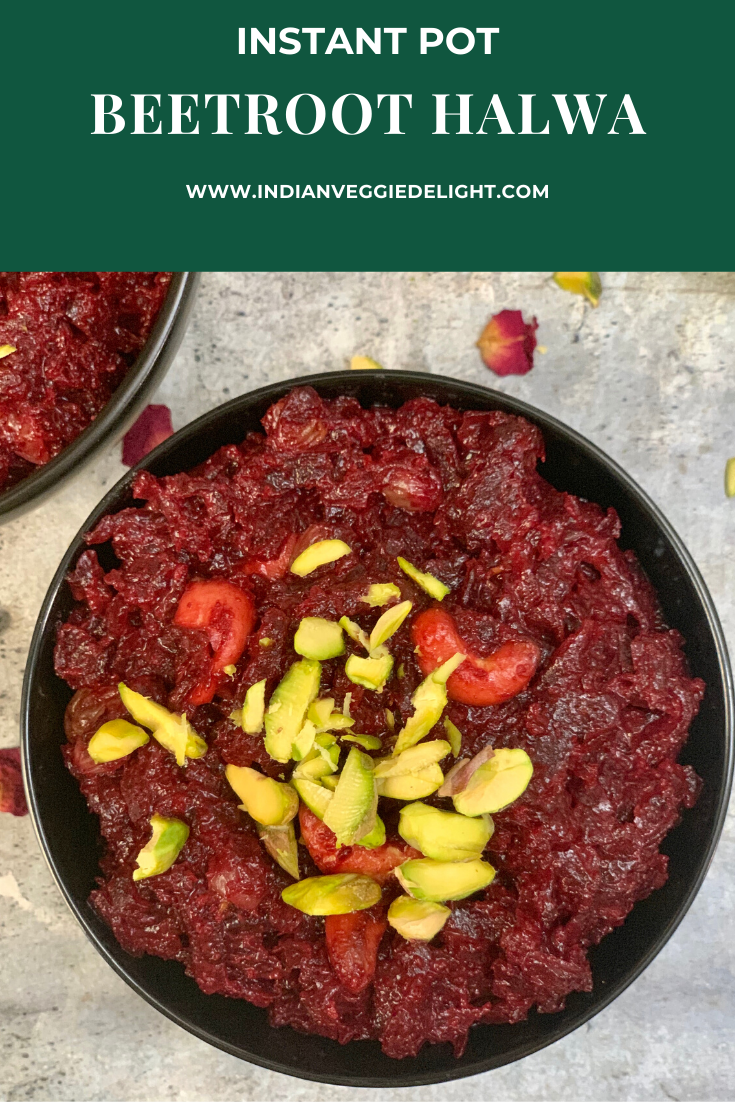 beetroot halwa instant pot