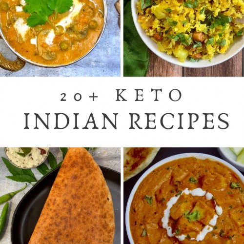 Keto Indian Food Recipes - Indian Veggie Delight