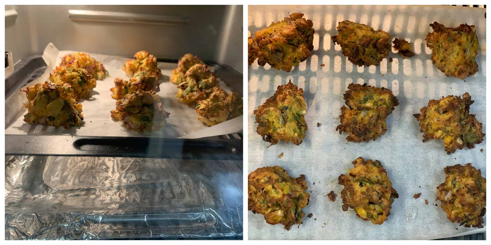 Corn Pakoda (Deep & Air Fryer) Indian Veggie Delight