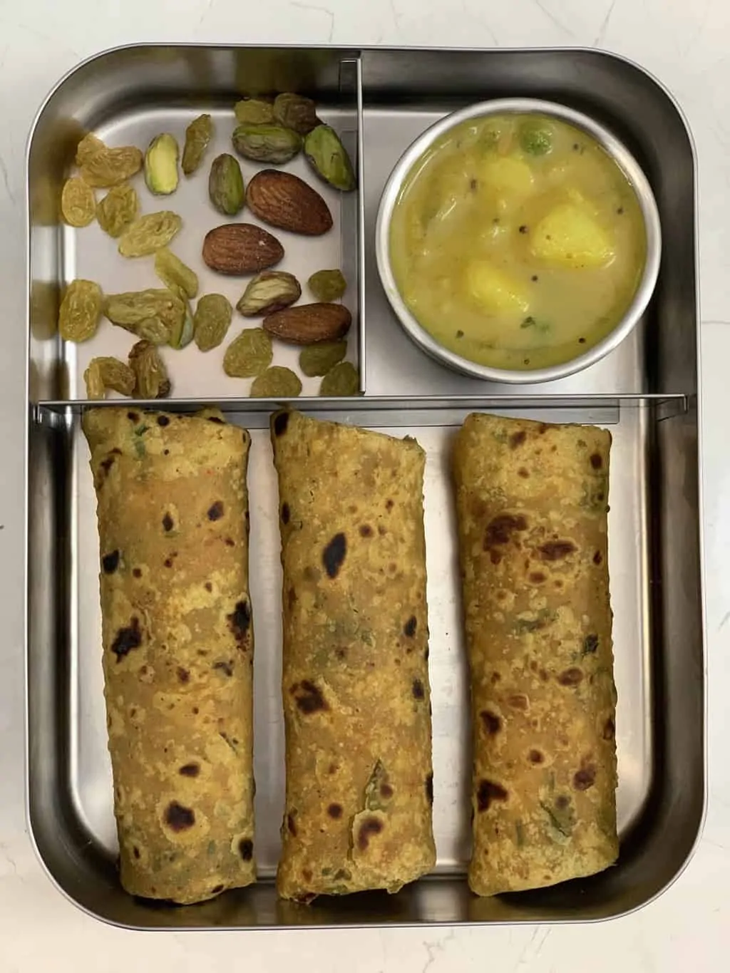 makhana paratha kids lunch box recipes