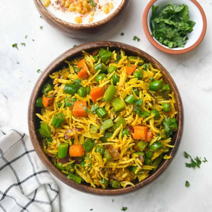 Masala Rice Recipe Indian Veggie Delight