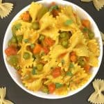 indian stlye masala pasta