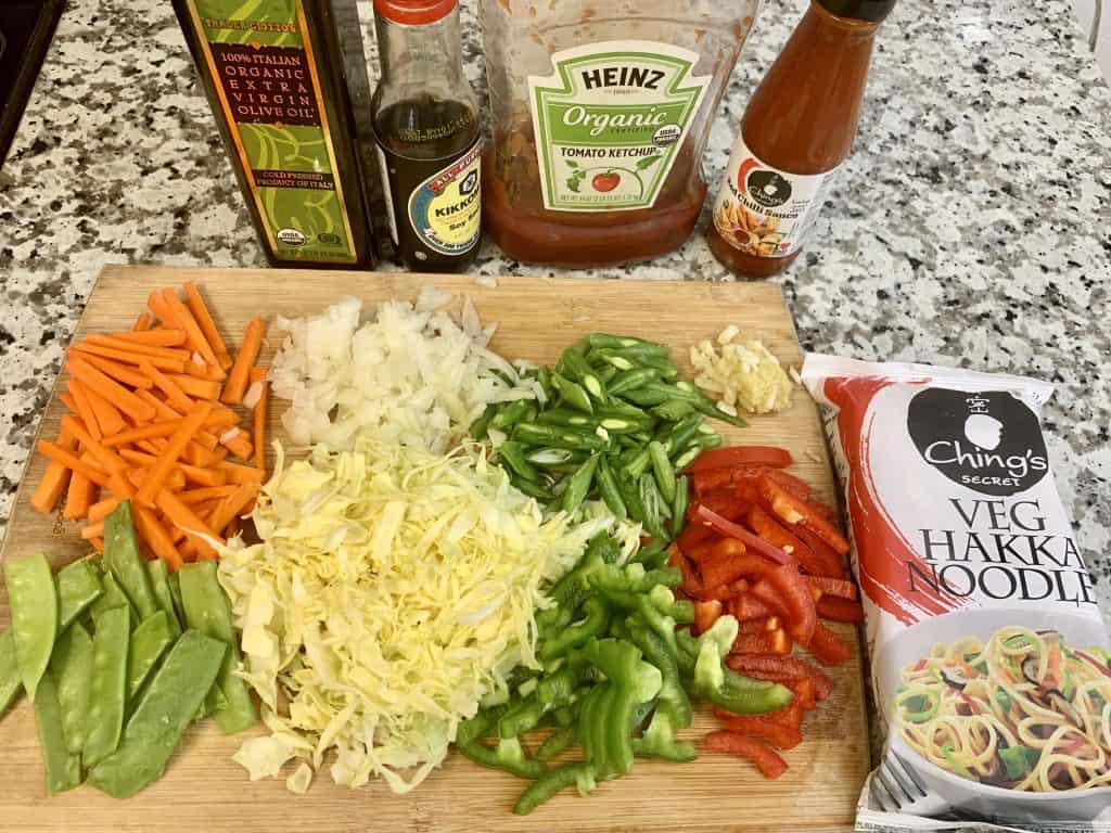 hakka noodles ingredients