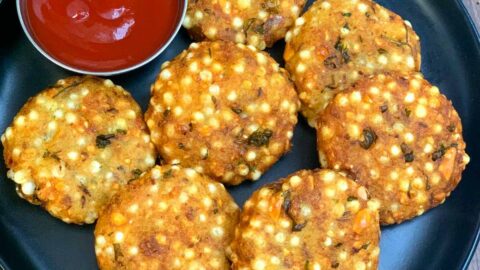 Sabudana Vada Recipe (Deep Fry, Air Fryer and Appe Pan)