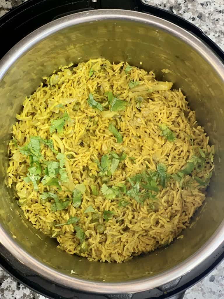Cabbage Rice Instant Pot Indian Cabbage Pulao Indian Veggie Delight