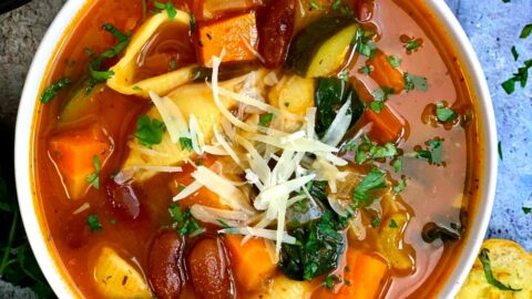 Instant pot sales minestrone soup recipe