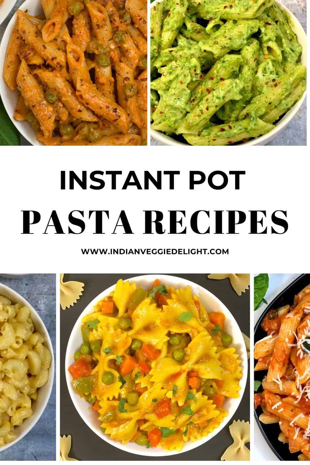 instant pot pasta recipes