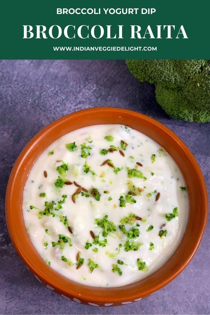Broccoli Raita Recipe