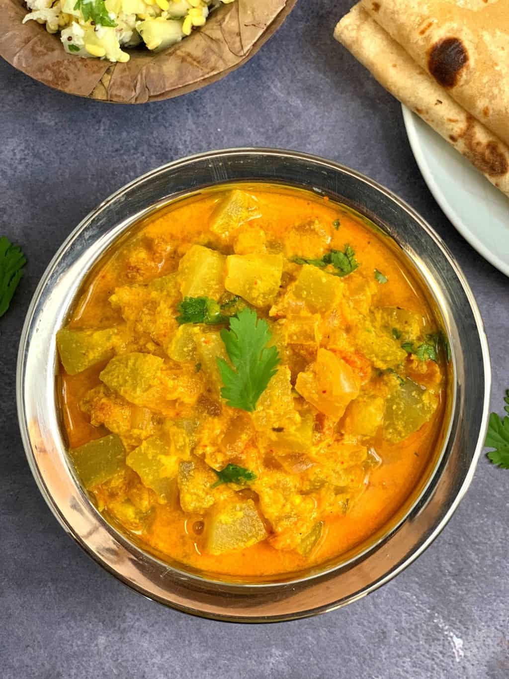 bottle gourd kurma instant pot