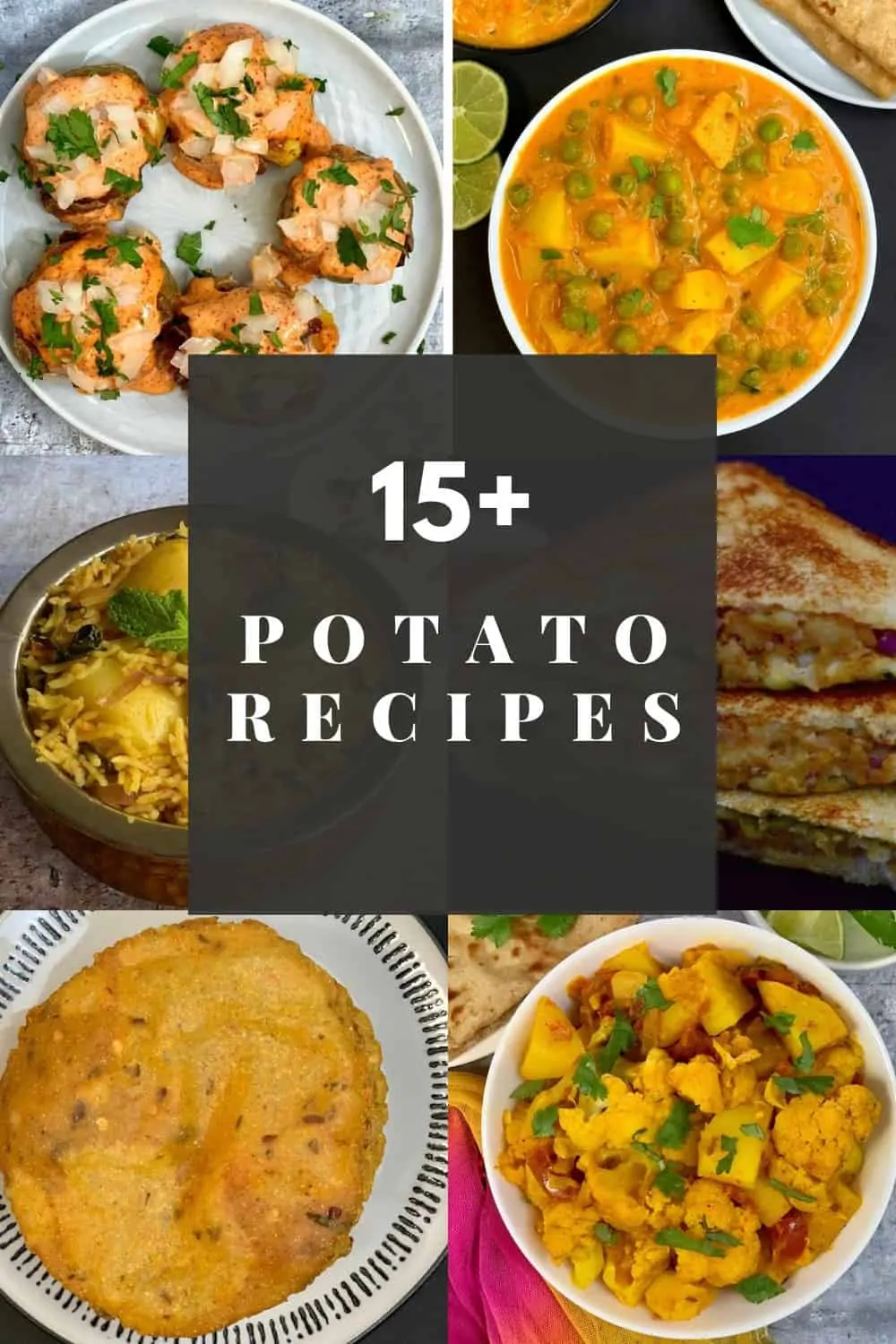 Indian Potato Recipes/instant pot potato recipes