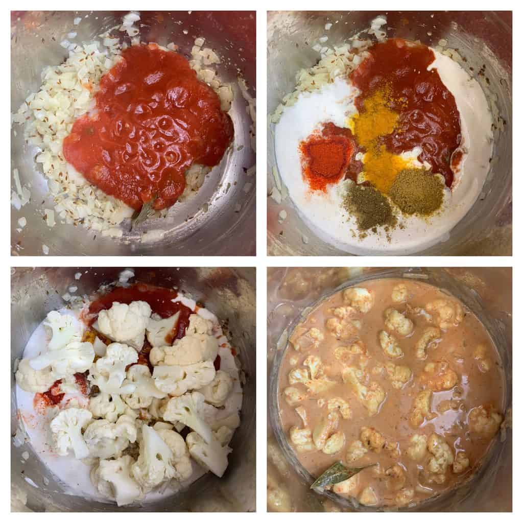 Chicken cauliflower curry instant pot outlet