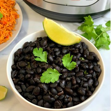 instant pot mexican black beans
