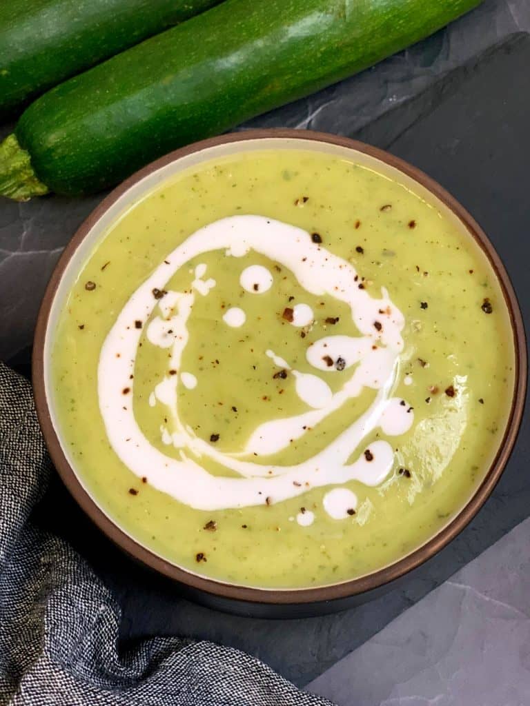 Zucchini Soup (Instant Pot & Stovetop) Indian Veggie Delight