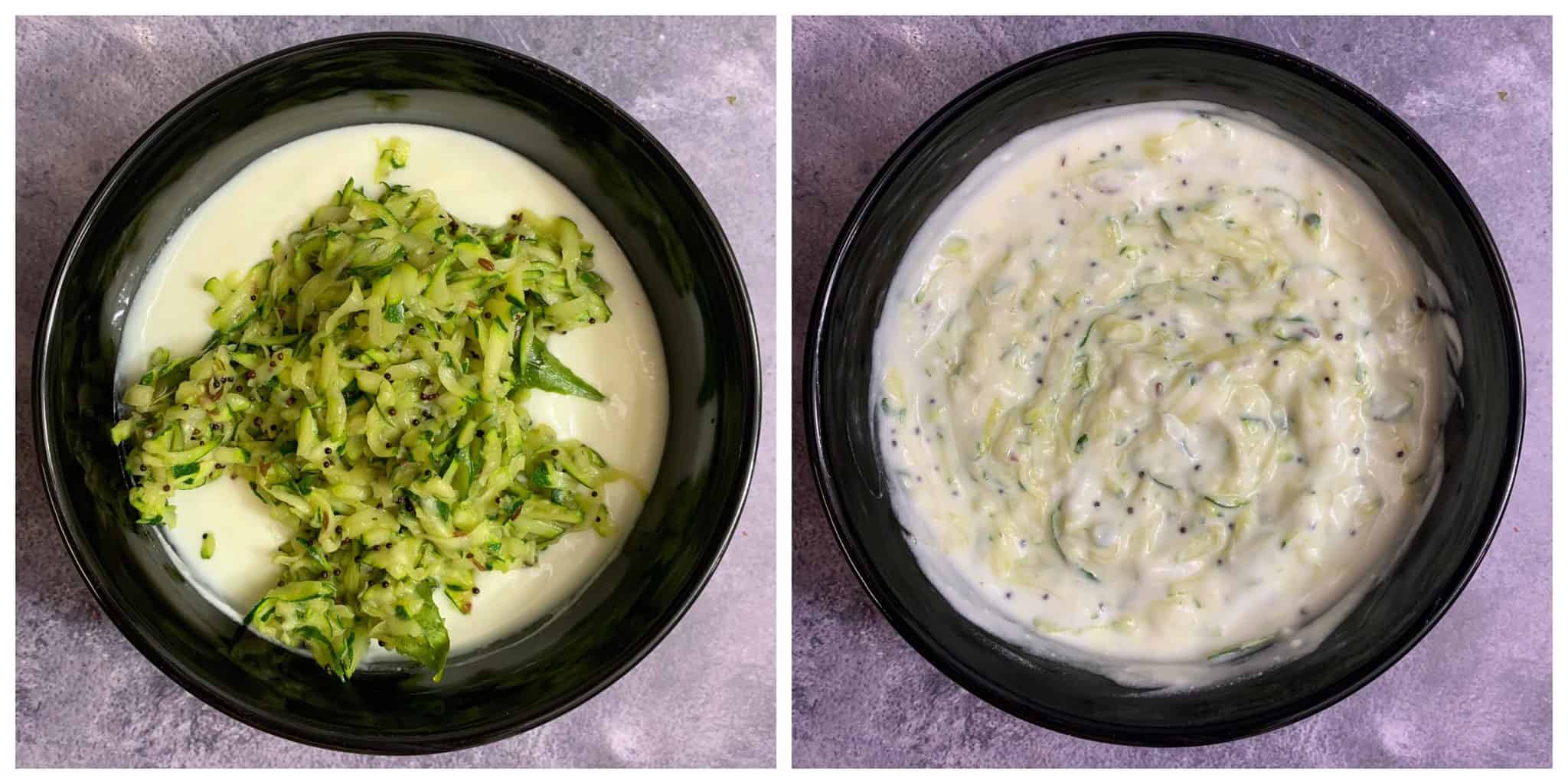 Zucchini Raita Recipe - Indian Veggie Delight