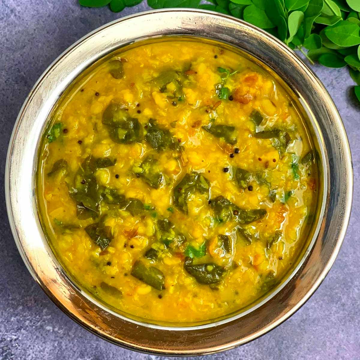 Moringa Leaves Dal Instant Pot Stovetop Indian Veggie Delight