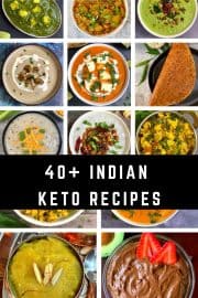 Keto Indian Food Recipes | Low Carb Recipes - Indian Veggie Delight