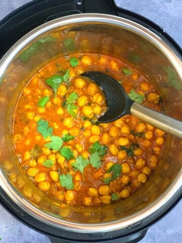 chana masala recipe in the instant pot