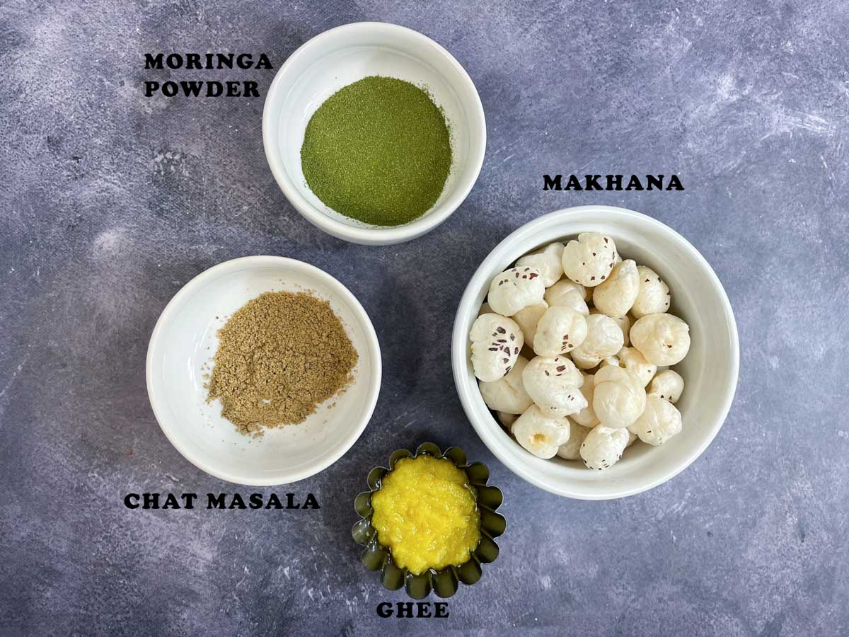 Moringa Makhana Ingredients