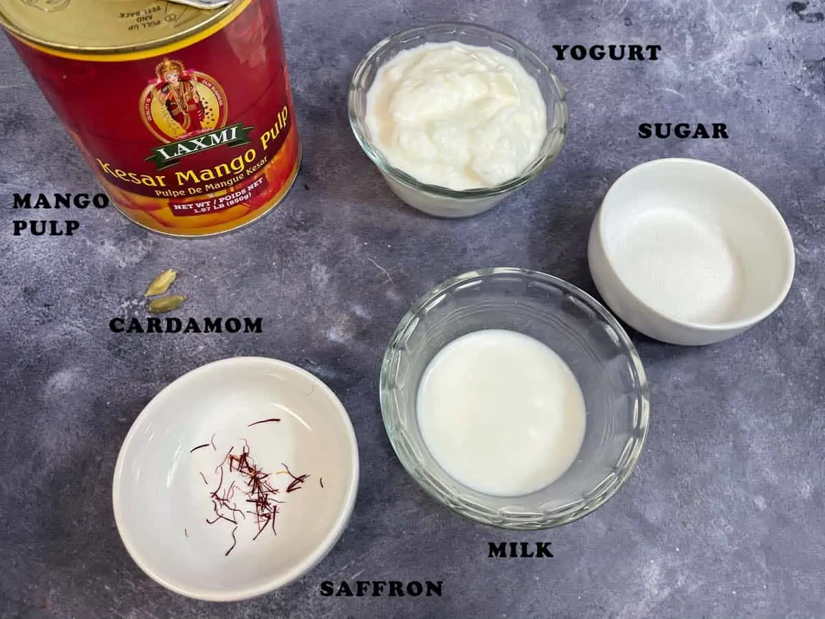 Canned Mango Lassi Recipe Ingredients