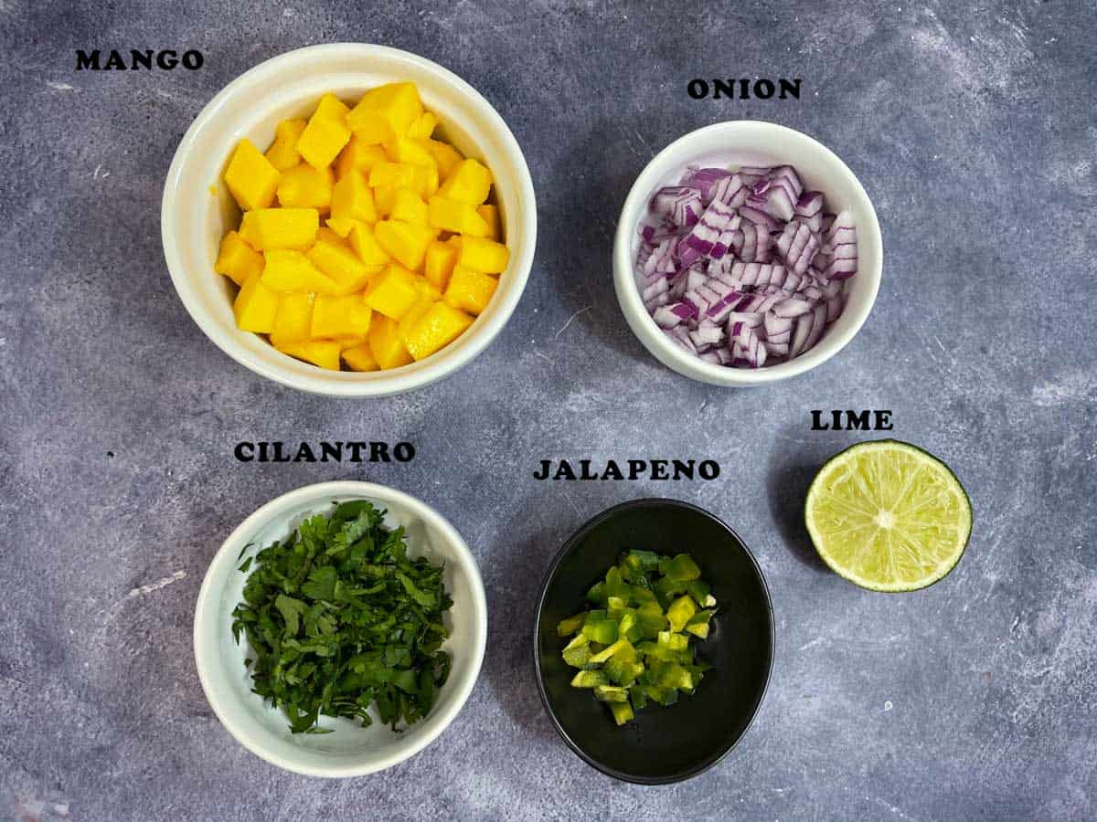 Fresh Mango Salsa Recipe Ingredients