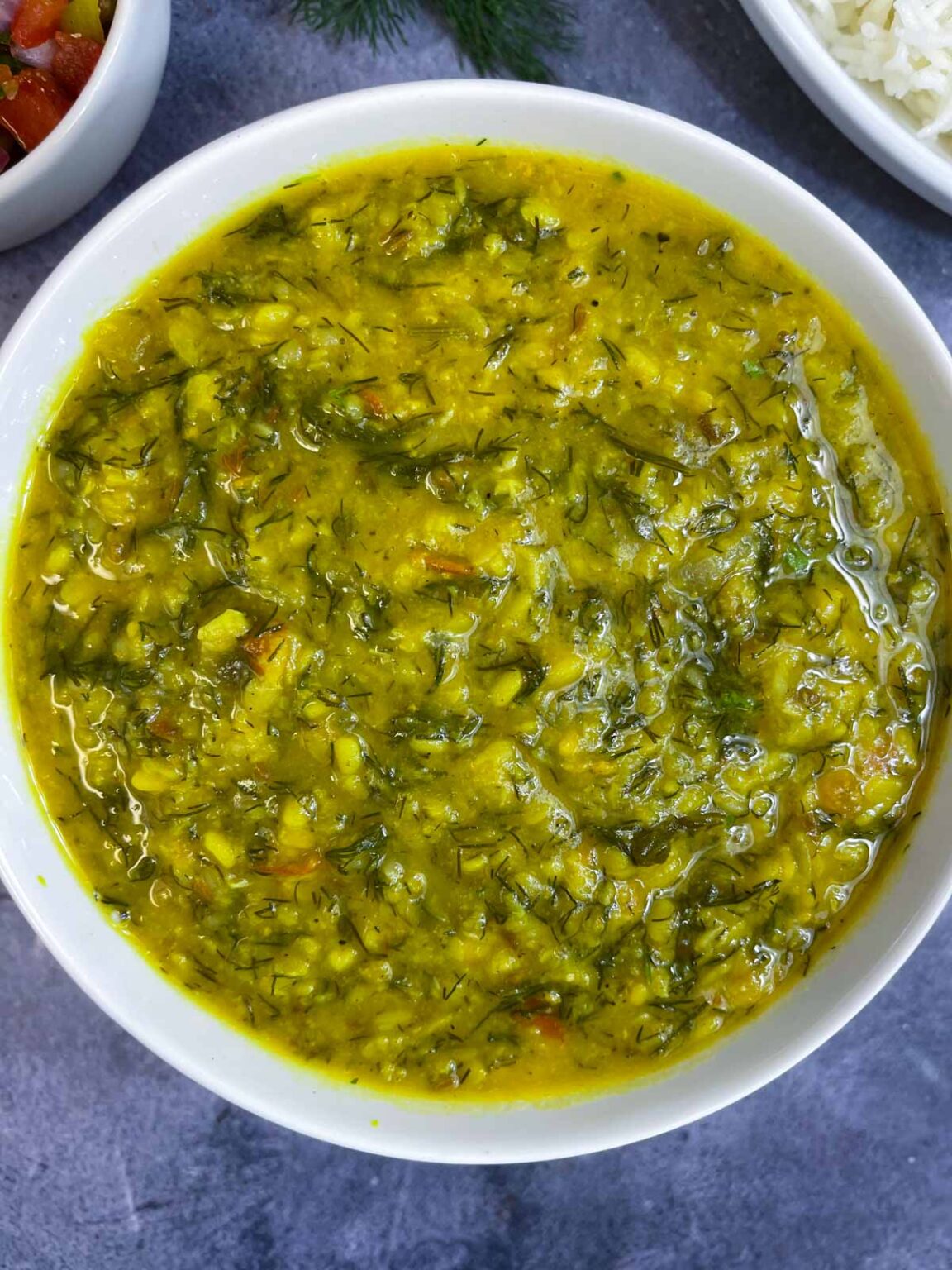 Dill Leaves Dal (Instant Pot & Stovetop) Indian Veggie Delight
