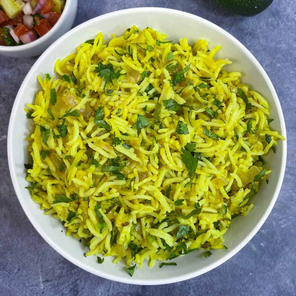 Indian Zucchini Rice Vegetarian Indian Veggie Delight