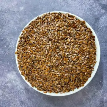 flaxseeds in a bowl