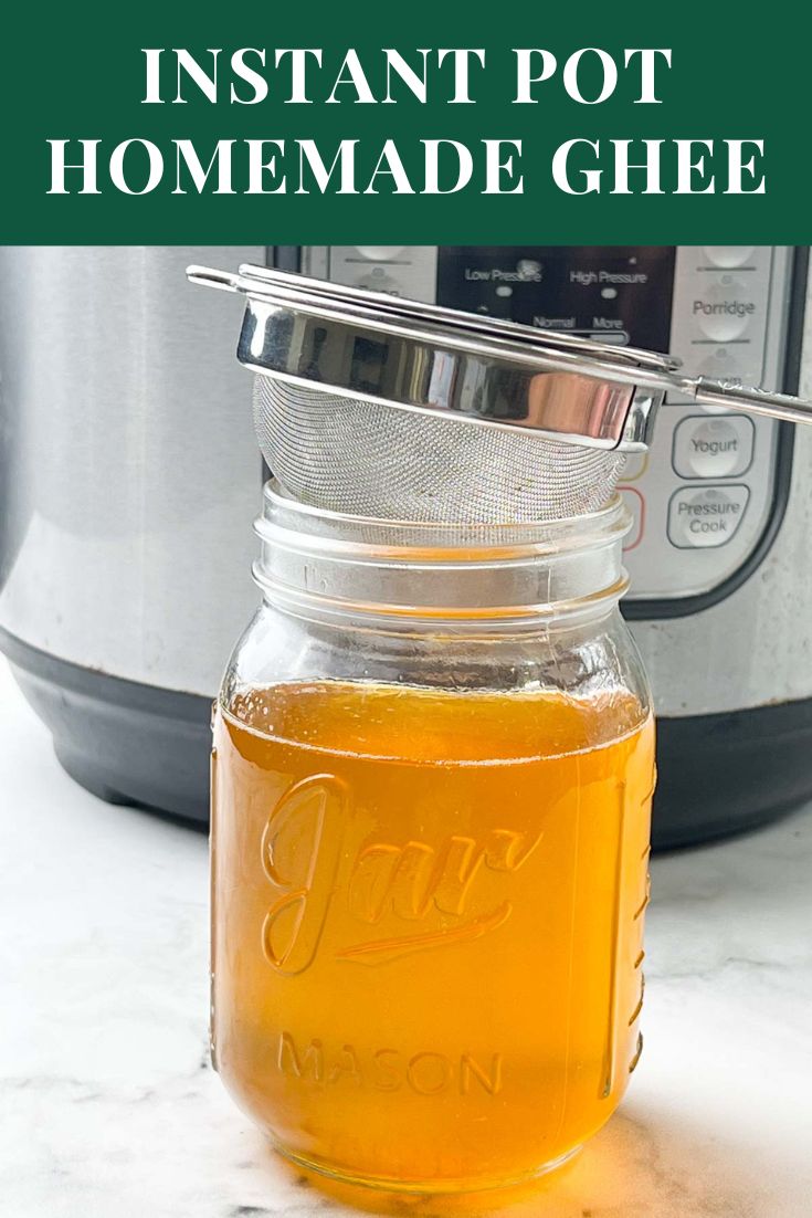 Instant Pot Homemade Ghee Indian Veggie Delight