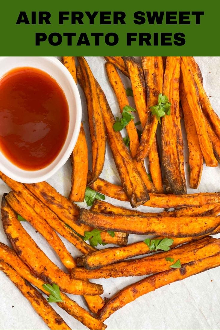 Air Fryer Sweet Potato Fries Indian Veggie Delight