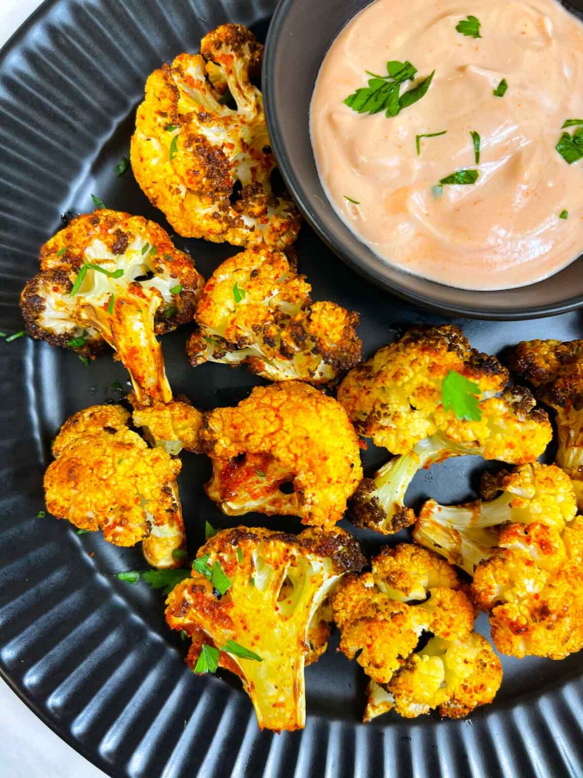 Air Fryer Cauliflower Recipe Indian Veggie Delight
