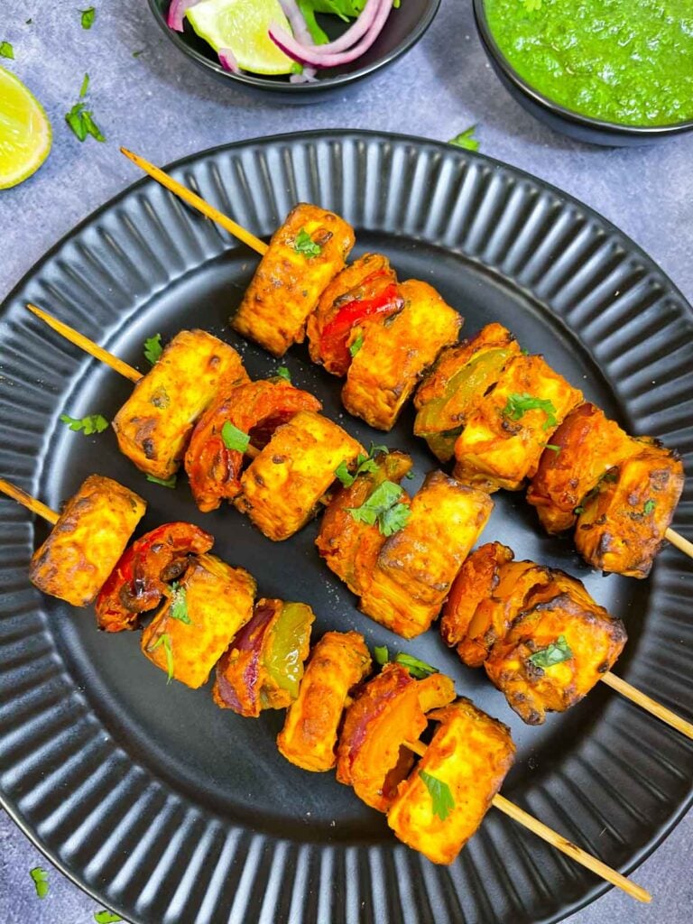 Paneer Tikka Air Fryer & Oven Indian Veggie Delight