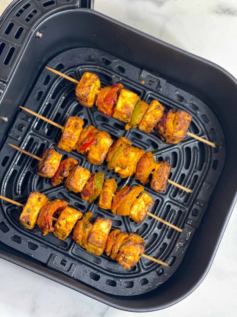 Paneer Tikka Air Fryer & Oven Indian Veggie Delight