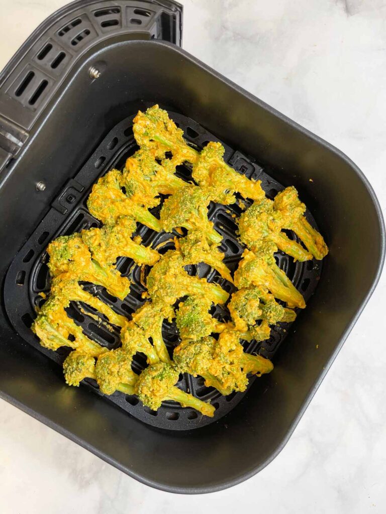 Tandoori Broccoli Air Fryer Indian Veggie Delight